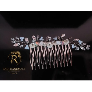 Image 1 of Radi handmade Гребенче за коса с камъни и кристали (208)