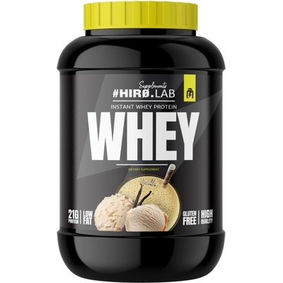 Hiro.Lab Instant Whey Protein | High Quality Whey Concentrate [2000 грама] Ванилия