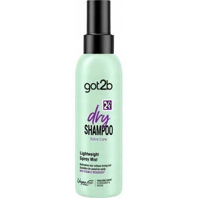 Got2b Extra Care suchý šampón pre všetky farby vlasov 150 ml