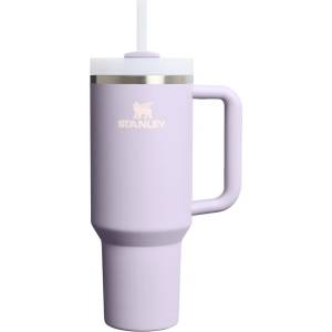 STANLEY Термос със сламка от неръждаема стомана в цвят лавандула 1, 18 l Quencher H2. O FlowState Tumbler Purple Dust - Stanley (100000148110)