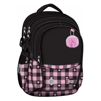 St. Majewski St. Right Pink Checkered ученическа раница