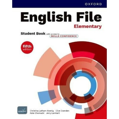 English File 5th Edition Elementary Student´s Book with access to Skills Confidence - učebnica