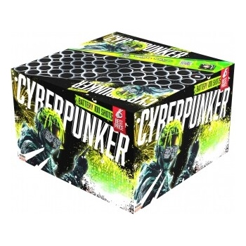 Sestavený ohňostroj CYBERPUNKER BEST PRICE 100 ran 30mm