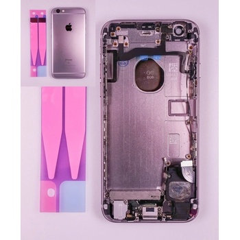 Kryt iPhone 6S zadní + střední šedý