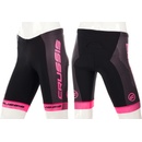 Crussis dámské elastické kraťasy černá/růžová