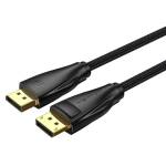 Vention Displayport/M - Displayport/M (8K, оптичен, черен), 1, 5 м, кабел