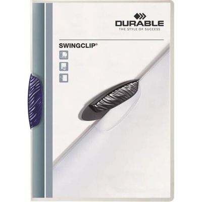 Durable Obal s klipom SWINGCLIP tmavomodrý