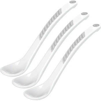 Image 1 of Twistshake Извита лъжица за хранене Twistshake - 3 бр. 4+ месеца бяла