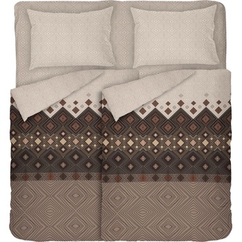 Dilios Спален комплект от 5 части Dilios - Кафе, 100% памук Ранфорс (4000016706)