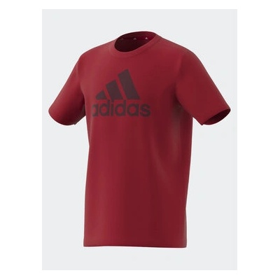 Adidas Тишърт Essentials Big Logo Cotton T-Shirt IJ6262 Червен Regular Fit (Essentials Big Logo Cotton T-Shirt IJ6262)