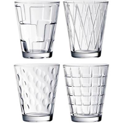 Villeroy & Boch Pohár na vodu priehľadný Dressed Up 4 x 330 ml