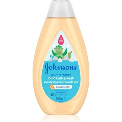 Johnson's Baby Wash and Bath sprchový a kúpeľový gél pre deti 2v1 500 ml