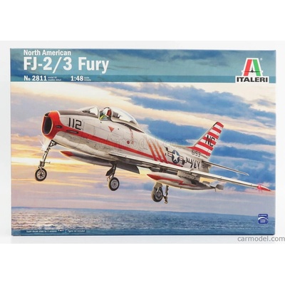 Italeri North american Fury Fj-2 3 Airplane Military 1960 1:48