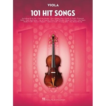 101 Hit Songs: For Viola Hal Leonard CorpPaperback