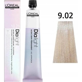 L'Oréal Dialight tónovací přeliv 9.02 perleťový mléčný koktejl 50 ml