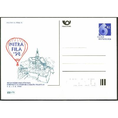 Česká pošta (1998) CDV 32 ** - P 33 - Nitrafila 98 - mezinárodní výstava poštovních známek