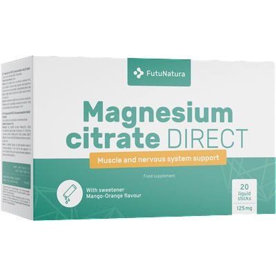 FutuNatura Magnesium Citrate DIRECT - 20 сашета