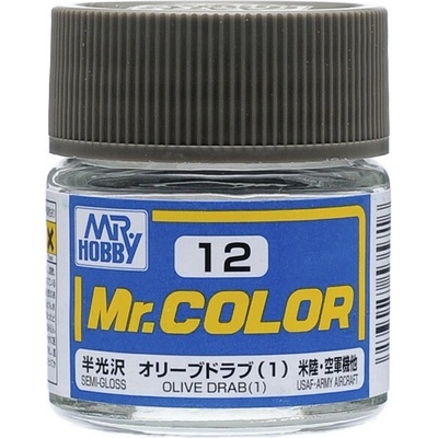Gunze Sangyo Mr. Hobby Mr. Color 10 ml Olive Drab 1