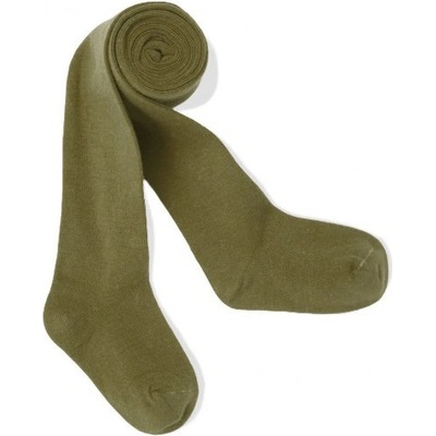 Detské pančuchy Basic khaki
