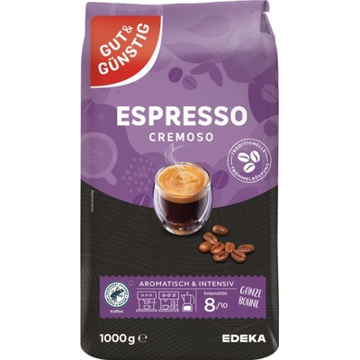 G&G Espresso Cremoso káva zrnková 1 kg
