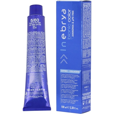 Inebrya Bionic Color 5/60 Light Chestnut Warm Red 100 ml