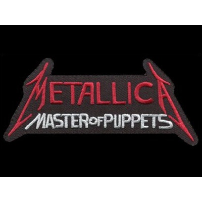 Nášivka METALLICA master of puppets vyšívaná zažehlovací