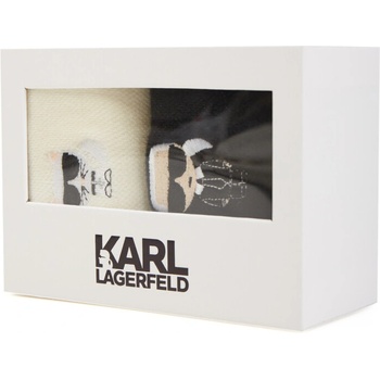 Karl Lagerfeld ponožky K lounge ikonik sock 2PAK