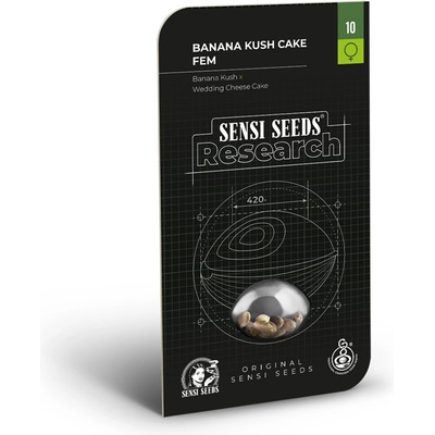 White Label Banana Kush semena neobsahují THC 3 ks