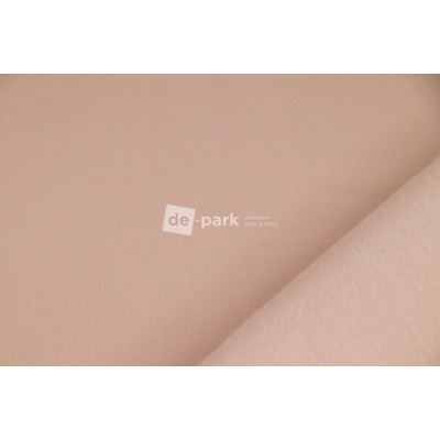 de-park Počesaná teplákovina - pudrová - 320