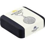 Macoins gold Сребърен медальон Свети Димитър