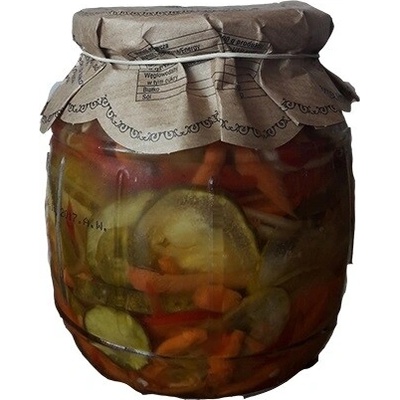 Salát se zeleným okurkem 640g (baleno po 6ks)