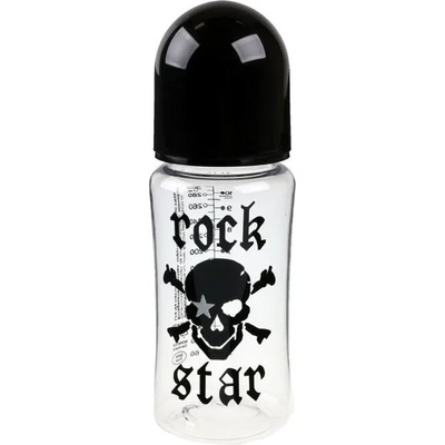 ROCK STAR BABY Baby Nova RSB Шише PA 300 мл силиконов биберон широк - Пират (93010)