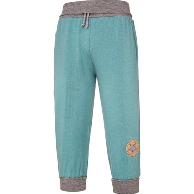 LITTLE ANGEL tepláky tenké Outlast tm.lišejník