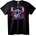 NOONEBRAND Тениска Стич Сърце - 6XL, Black