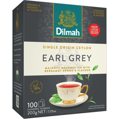 Dilmah Earl Grey Černý čaj 100 x 2 g 200 g