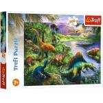 Trefl Puzzle 200 pcs. Predatory Dinosaurs Trefl 13281