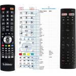 GENERAL BLAUPUNKT BP320HSG9200, BP420FSG9200, BP500USG9200 - съвместимо дистанционно управление на марката General (BP320HSG9200, BP420FSG9200, BP500USG9200) Дистанционно