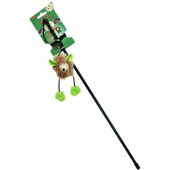 Karlie Hračka škádlítko pro kočky s krtkem vydávající zvuk a Catnipem 50cm