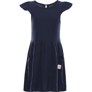 ALPINE PRO Детска памучна рокля ALPINE PRO ILERO лунно океанско синьо ALPINE PRO | Sin | Момичешки | 104/110