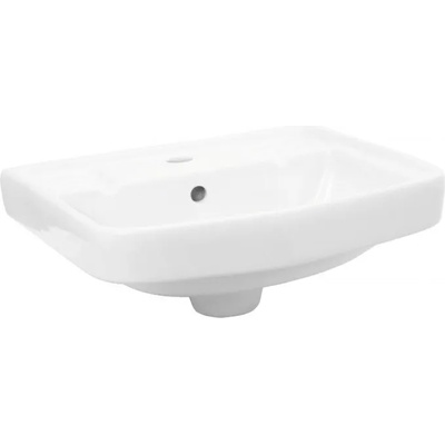 Inter Ceramic Мивка за баня ICC 1740, стенен монтаж, порцелан, бял, 40x35.5см (1740)