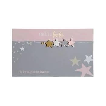 DKD Home Decor Рамка за Снимки с Клипсове DKD Home Decor Hello Lovely Дървен MDF (40 x 1 x 24 cm)