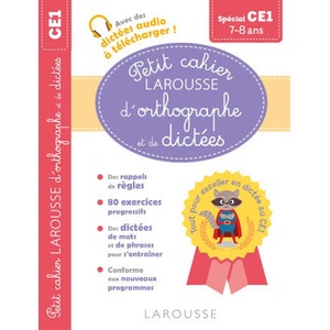 Petit cahier LAROUSSE d'orthographe et de dictées CE1 | André Vulin (ISBN: 9782036002647)