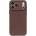 Decoded leather backcover for iphone 17 pro max - chocolat brown (k-d26ipo17pmbc1cn)