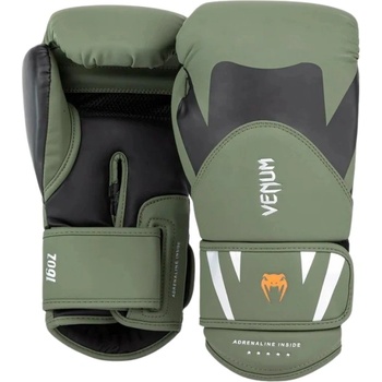 Venum Challenger 4.0 Boxing Gloves | Khaki - Black 14 oz
