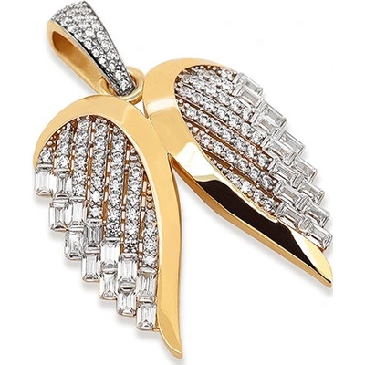 iZlato Forever Monaco chain přívěsek andělská křídla IZ31216