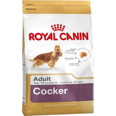 Royal Canin Royal Canin Cocker Adult Храна за кучета, суха, за кокер, възрастни, с царевица, птиче и ориз, 12 kg