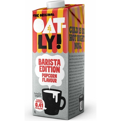 Oatly Ovesný nápoj barista popcorn 1 l – Zbozi.Blesk.cz