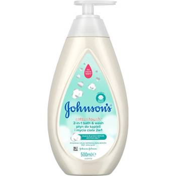 JOHNSON`S Baby Koupelový a mycí gel 2v1 Cottontouch 2-in-1 Bath & Wash 500 ml