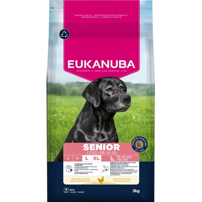 Eukanuba Premium Nutrition Senior Large & Giant Breed Chicken 2 x 3 kg