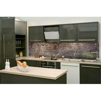 DIMEX ART s. r. o Фототапет за кухня - стари мръсни тухли 260 x 60 см